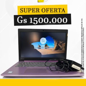 Notebook HP Lilas – Rendimiento y Estilo