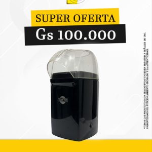 Pipoquera Eléctrica – Palomitas Rápidas y Sin Aceite