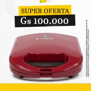 Sanduicheira Compacta – Rápido y Delicioso